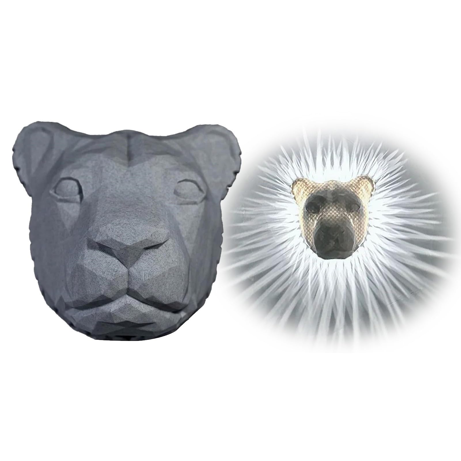 Lampada Da Parete 3D A Forma Di Gufo/Aquila - LED Animale Notte Con Calda Luce - Alimentata A Batteria - Facile Da Installare Senza Filo - Per Camera Da Letto, Soggiorno O Cameretta - 5