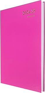 Financial Year - Essential - A4 Day-To-Page 2024-2025 Mid/Academic Diary Planner