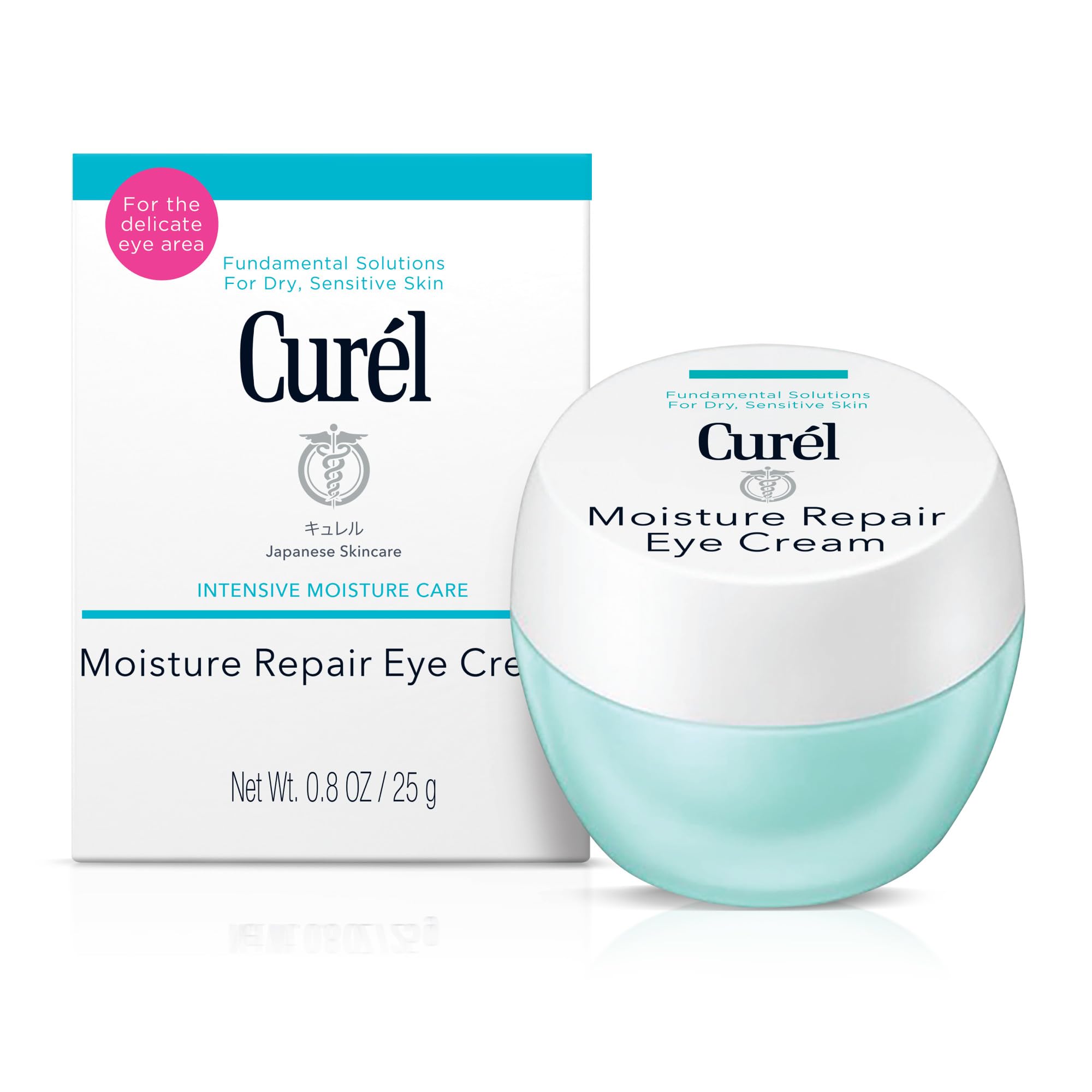Curel Hydrating Repair Eye Cream for Dry, Sensitive Skin, 25 g