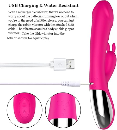 Miniatura 2 de Vibradores de punto G, vibrador para parejas, vibrador, juguetes sexuales para mujeres y hombres, juguetes sexuales para mujeres (color rosado)