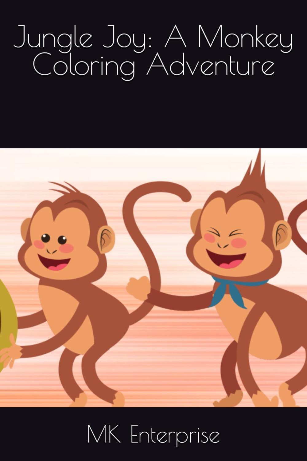 "Jungle Joy: A Monkey Coloring Adventure"