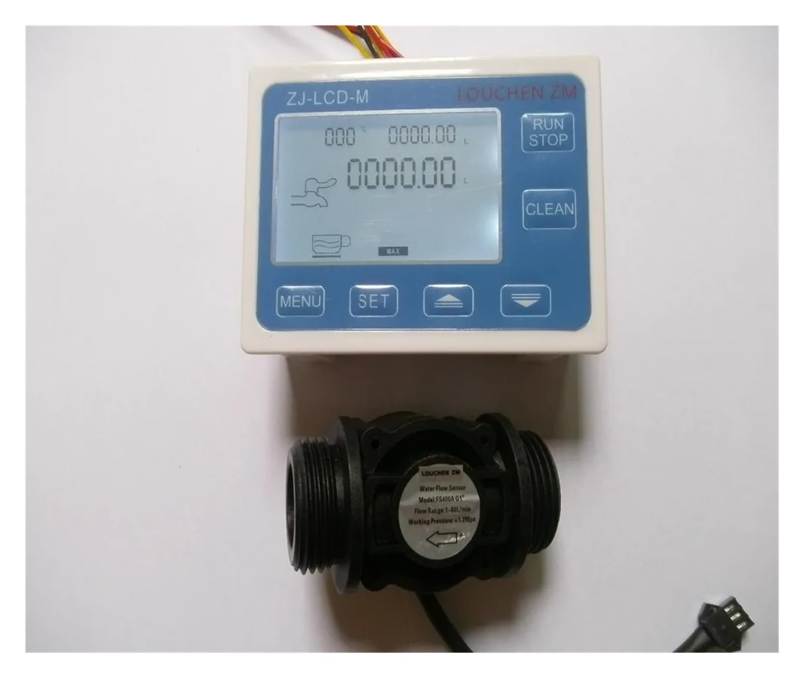 Mini medidor de flujo de turbina digital NUEVO Medidor De Sensor De Flujo De Agua G1 "+medidor De Flujo Con Pantalla LCD Digital para diésel/queroseno/gasolina, alta precisión y