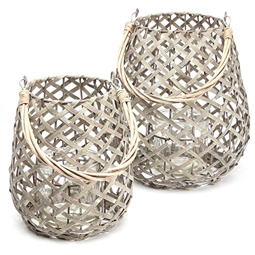 Image of Smithers Oasis Shoreditch Lattice Candle Lantern 23cm
