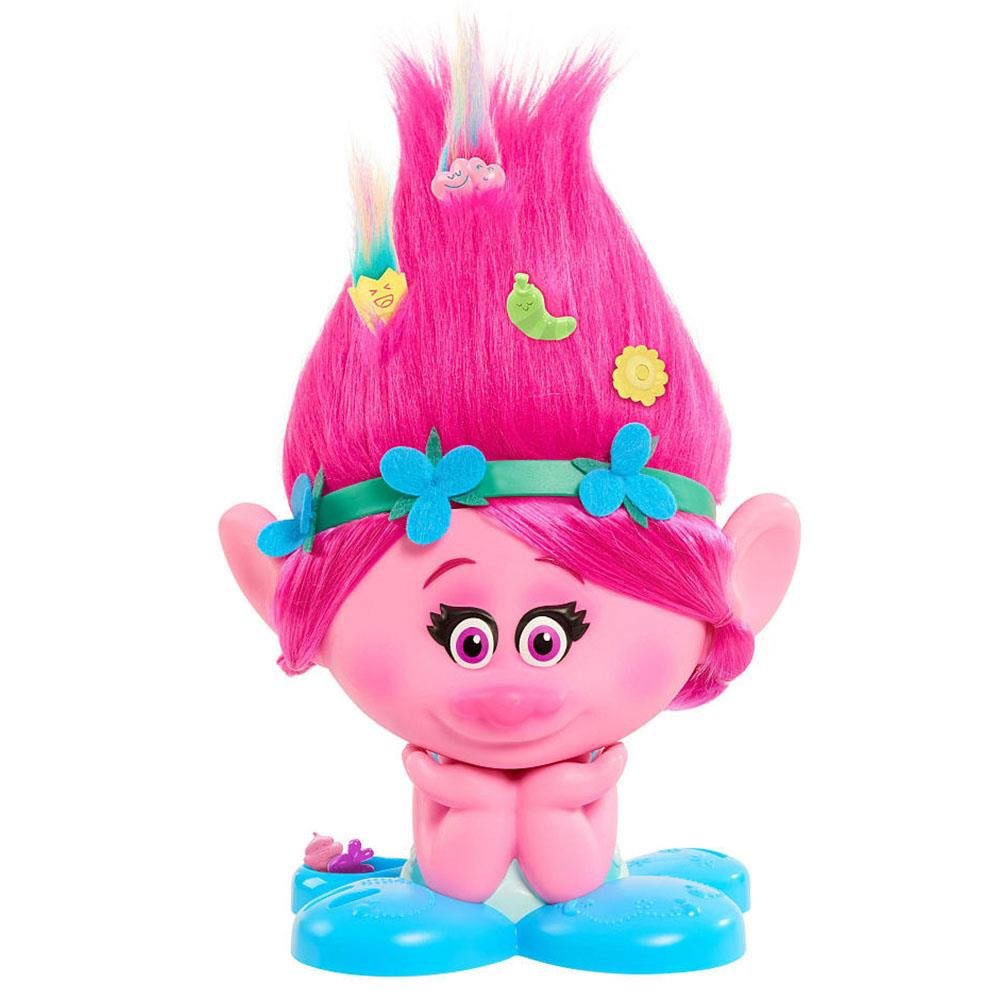 Giochi Preziosi - Trolls Testa con Capelli per Acconciature