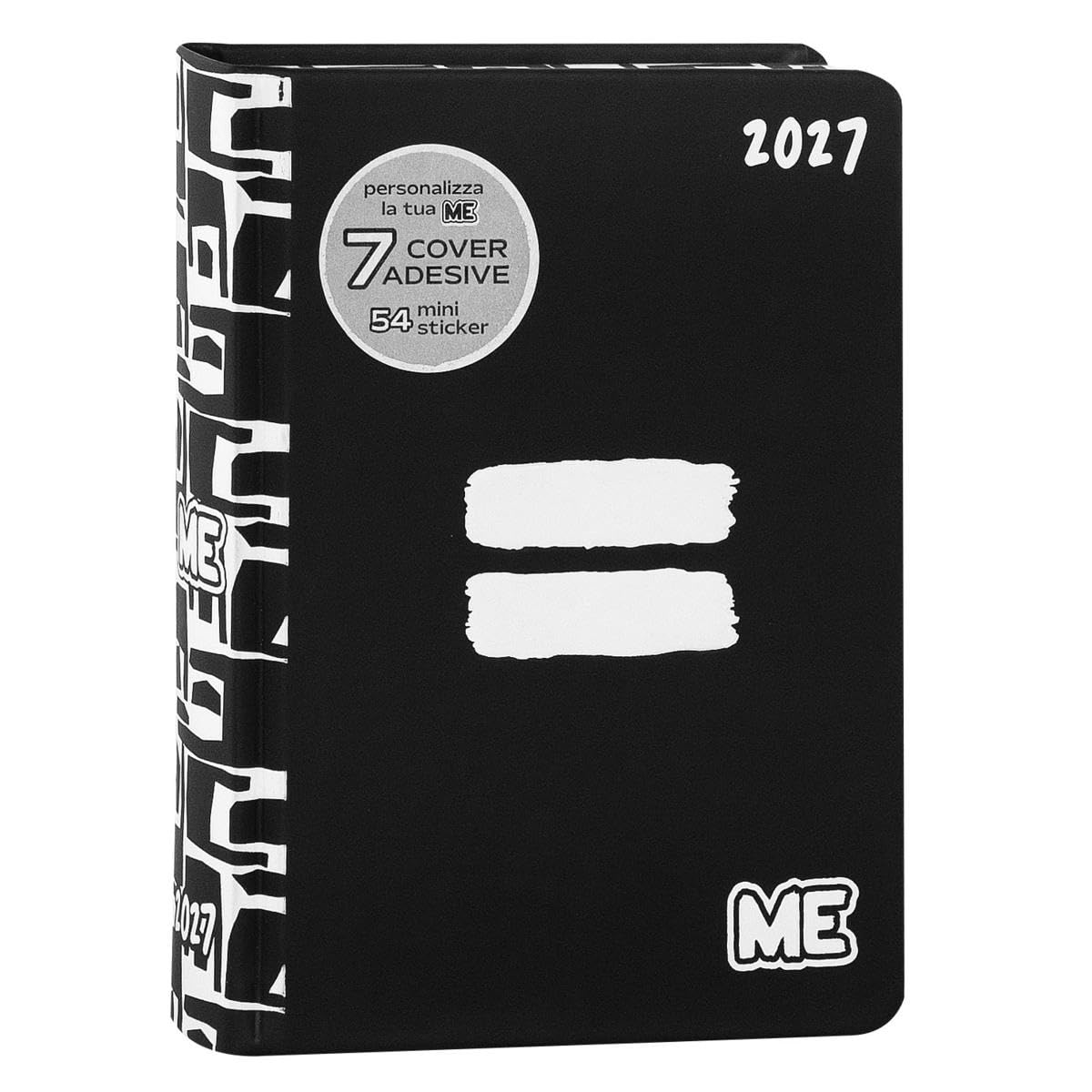 ME MY EVOLUTION 2027 16 Month Daily Diary for Boys and Girls, with Soft Cover and Embossed Graphics, 512 Pages, Ideal for Middle School, High School and University, 12 x 16.5 cm