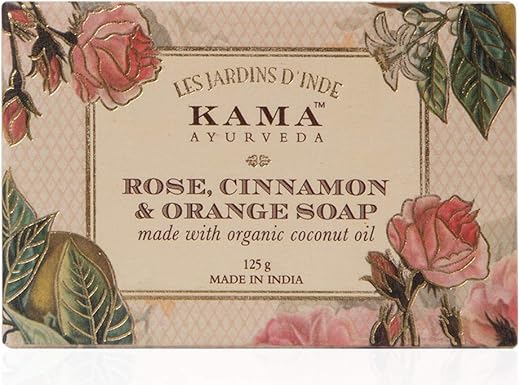 Kama Ayurveda Womens Rose Cinnamon & Orange Soap – 125 Gms (White_Free Size)
