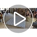 6th Generation Japanese Floor Futon Mattress - Extra-Thick 9-Layer Modern Futon with 100% High-Density Foam, Portable Floor Mattress Sleeping Pad for Adults, Guest Room, Dormitory, Queen Size(60"X80")