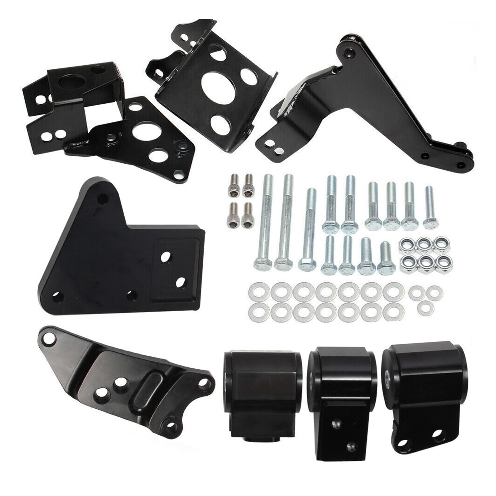 Engine Bracket Mount Kit Engine Mounting Bracket K-SWAP EK 96 97 98 99 00 For Civic K20 K24 K Series
