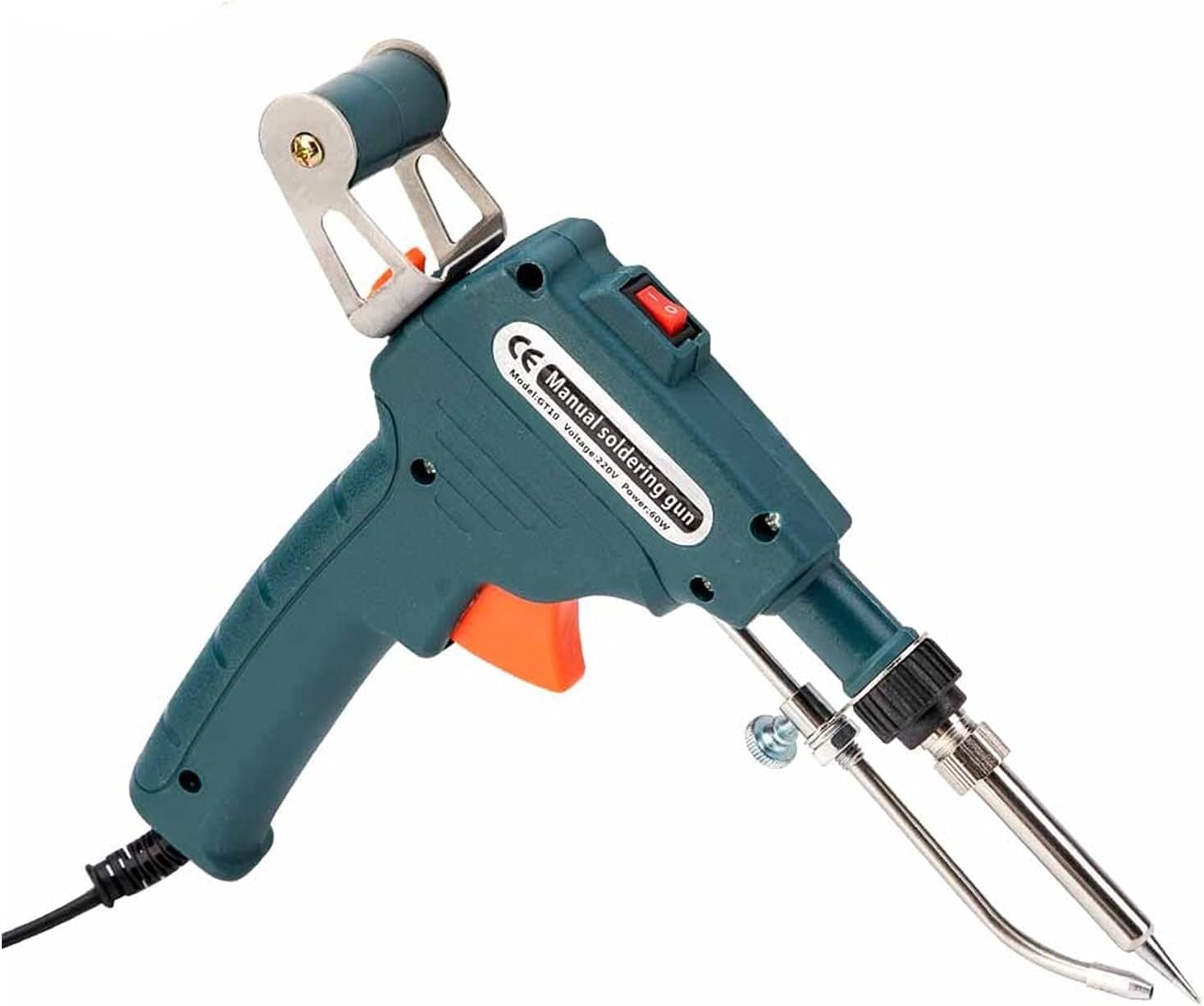 ZTBH Welding Tools and Accessories 110V/220V 60W Hand-held Internal Heating Soldering Iron Automatically Send Tin Gun，Soldering Welding Repair Tool， Repairing Tool (Color : 25PCS)