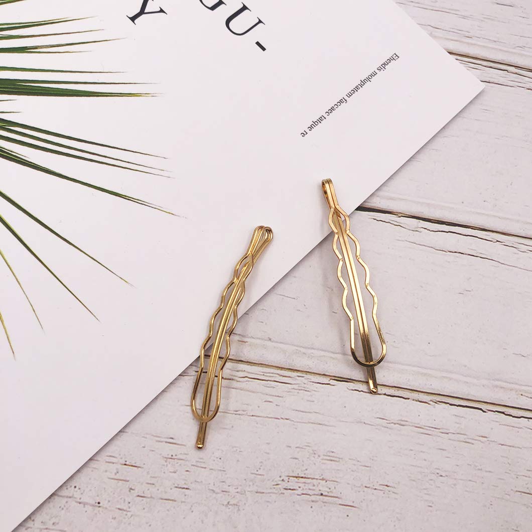 Messen Hair Pins Set Geometric Hair Clips Metal Hairpin Minimalist Hair Styling Jewelry Hair Clamps Accessories Barrettes Gold Bobby Pin for Girl Women (8 Pieces ,Style 7) : Beauty & Personal Care