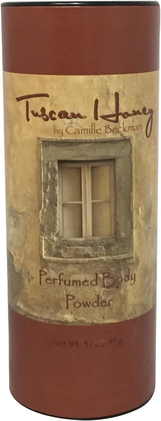 Camille Beckman Perfumed Body Powder, Tuscan Honey, 3 Ounce