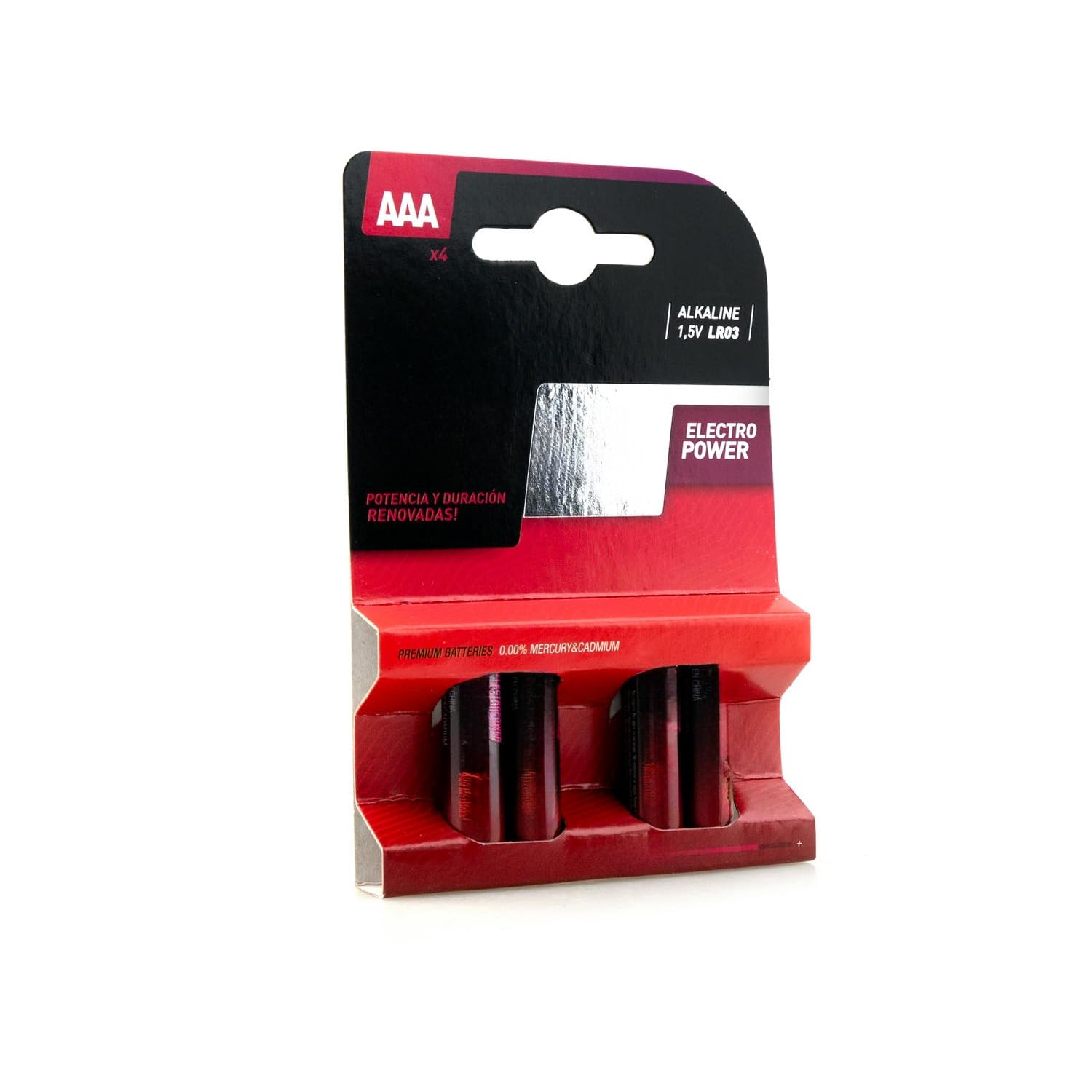 ENERHIT ALKALINE LR03-AAA BL.4 BATTERY: Power your devices with this high life battery. Perfect for toys, controllers and more. Guaranteed reliability and performance.
