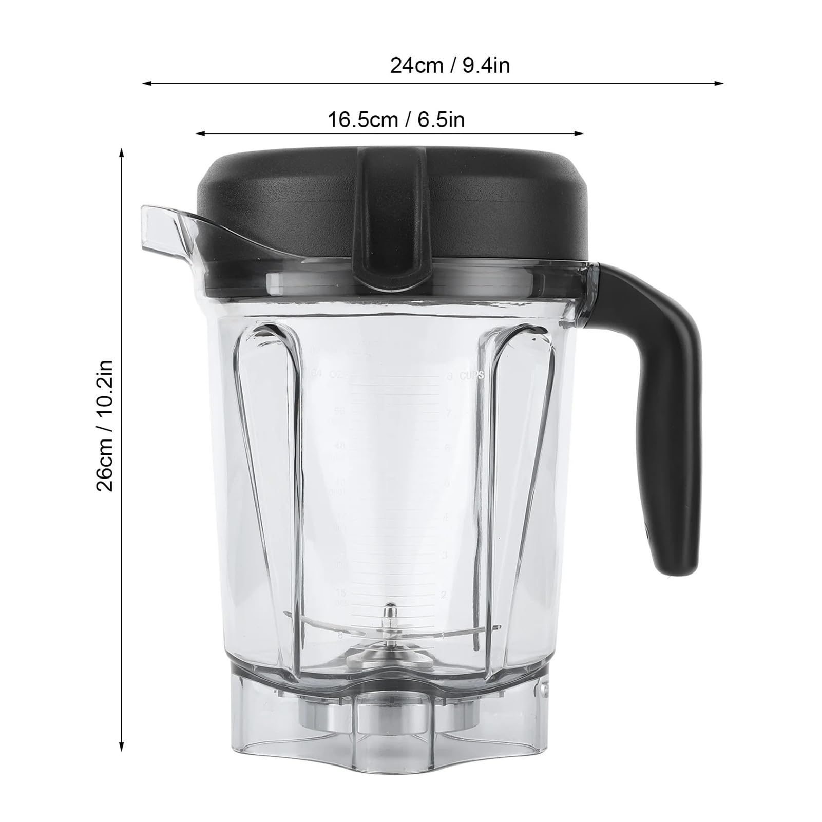 Container Tazza Blender,Compatibile Con Vitamix