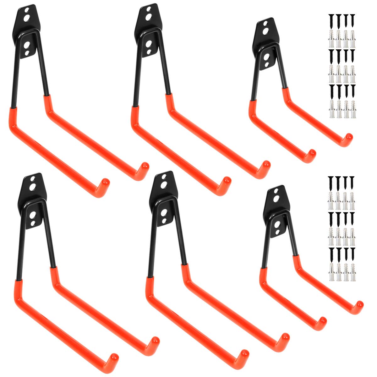 Buy Heavy Duty Garage Storage Utility Double Hooks,Extended Wall Tool