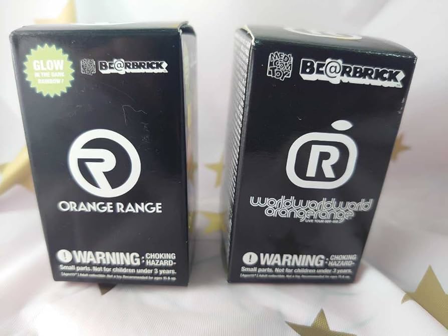 Amazon.co.jp: ベアブリック オレンジレンジ 6th WORLD WORLD