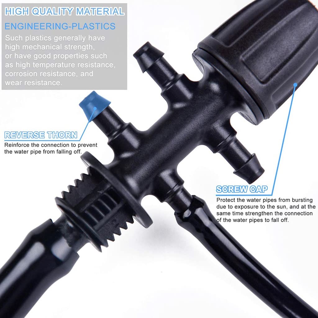 Tuercas conectoras de bloqueo de tubería de polietileno para acoplamiento de agua de jardín, 16 mm, accesorios de 1/2 pulgada para riego agrícola, paquete de 50