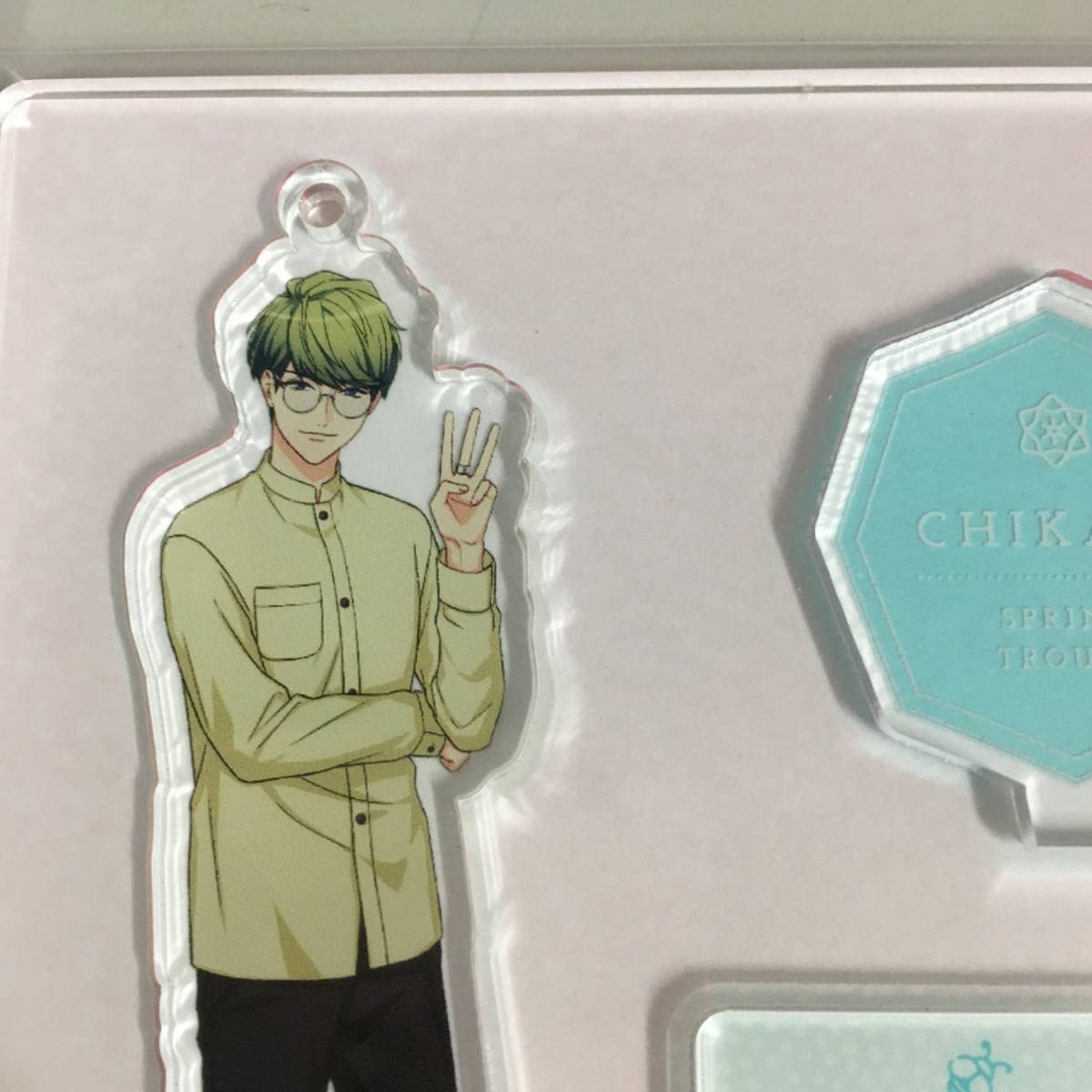 A3! 卯木千景 小説 缶バッジ アクリルパネル セット A3! 卯木千景 小説 缶バッジ アクリルパネル セット A3! 卯木