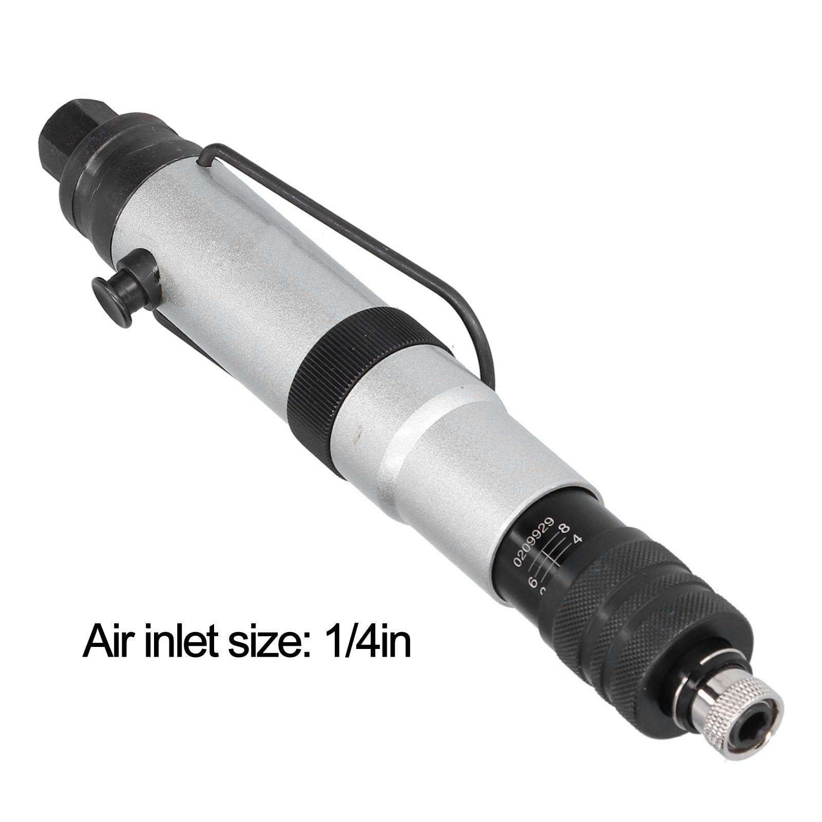 FTVOGUE Destornillador Neumático de Mano con Control de par, Material de Aleación de Zinc con Velocidad de 1200 Rpm para Decoración del Hogar y Aplicaciones de Maquinaria