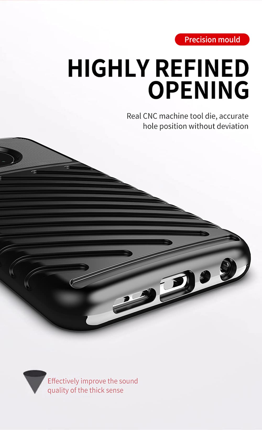 BAIDIYU Cover per Nokia X20, Custodia Telefono AntiGraffio, con Assorbimento degli Urti Protezione Resistente agli Urti, Custodia Cover per Nokia X20.(Nero