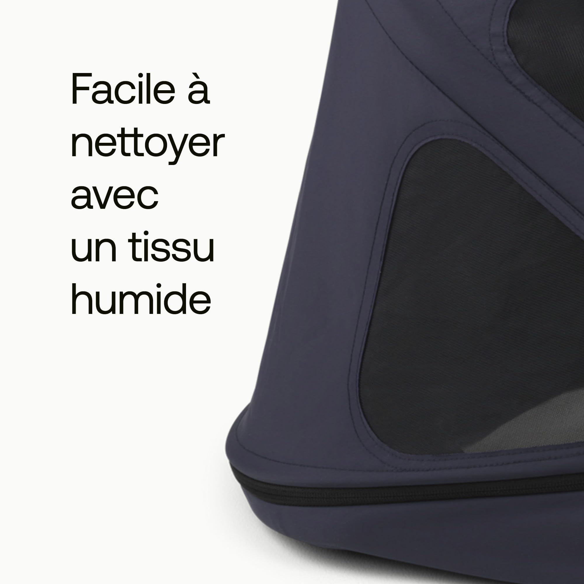 Capote à fenêtres Bugaboo Donkey, extensible pour une couverture supplémentaire et une protection solaire optimale, hydrofuge, compatible avec toutes les poussettes Bugaboo Donkey, Deep Indigo