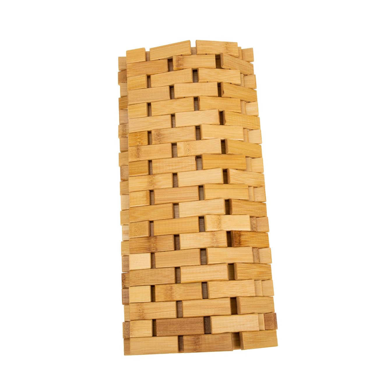 Cabilock Alfombra De Baño De Bambú Felpudos De Madera Alfombrilla De Ducha Alfombrillas De Baño para Inodoro Alfombra De Baño Lavable Alfombra De Ducha contra Puerta Absorber Agua Plantilla
