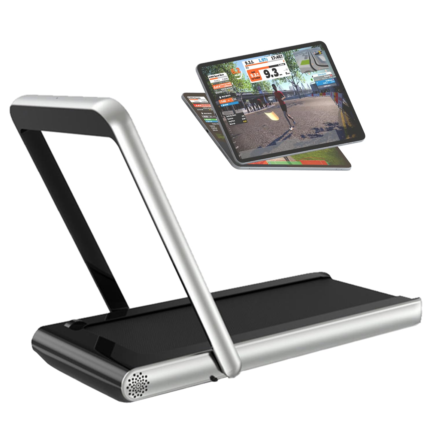 T400 Pro - Tapis roulant intelligente, pieghevole, Bluetooth, telecomando, per corsa e camminata