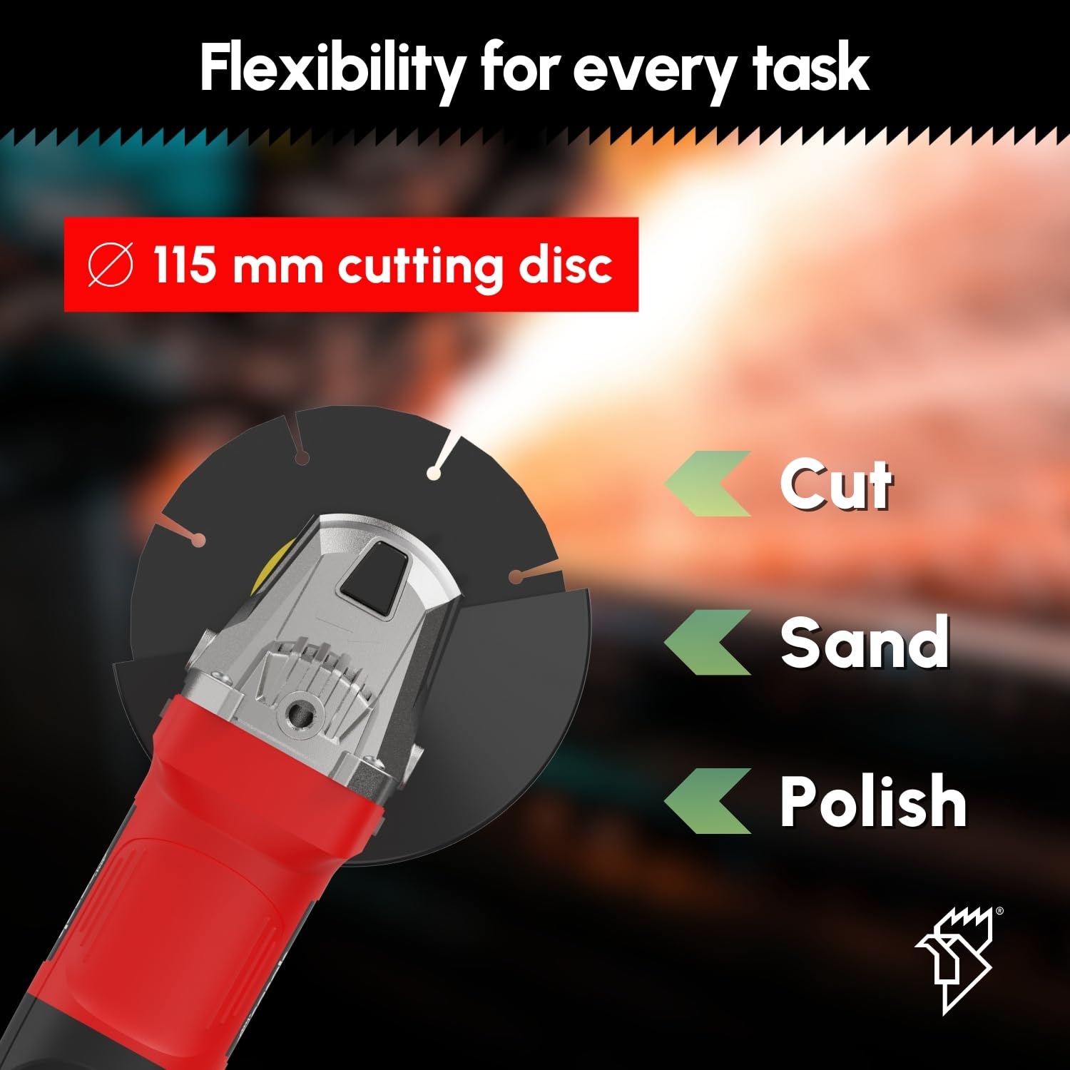 Szlifierka kątowa CASALS 710W CAG71051