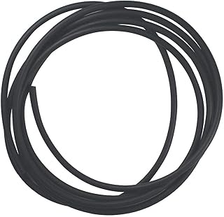 Rubber Cord, Buna, 5.0mm Dia, 25 Ft