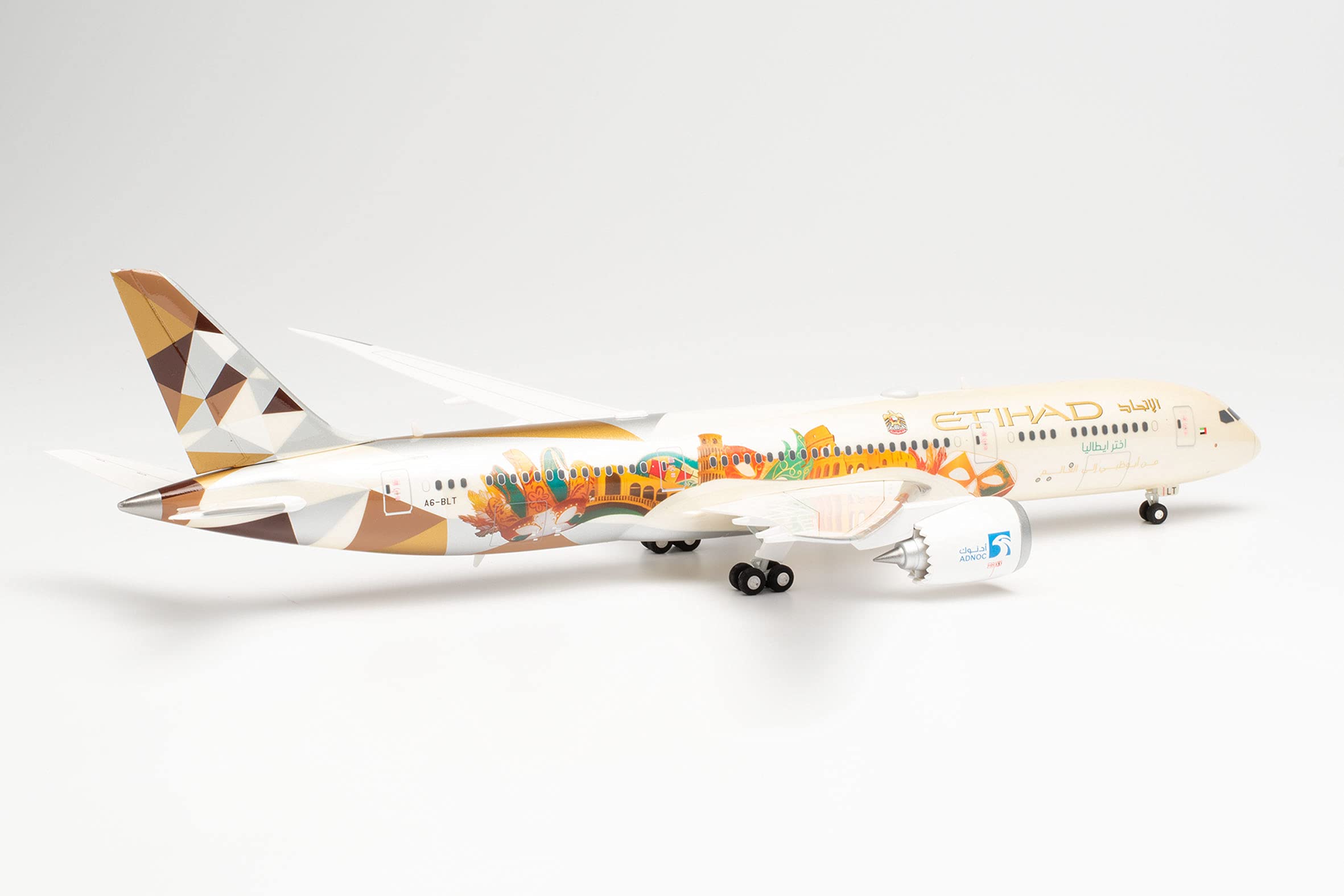 Amazon.co.jp: ヘルパ 1/200 ボーイング 787-9 エティハド航空 