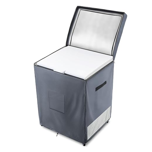 Outdoor Deep Freezer Covers for Outside 5.0 Cf Chest Freezer,25"x22"x33.5"