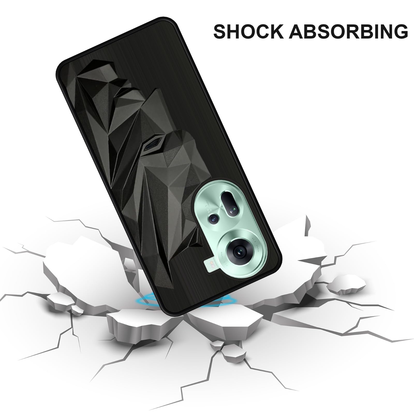 VIDO Exclusive Soft Back Case Cover for Oppo Reno 11 5G (Shock Proof |360 Degree Complete Protection) 2