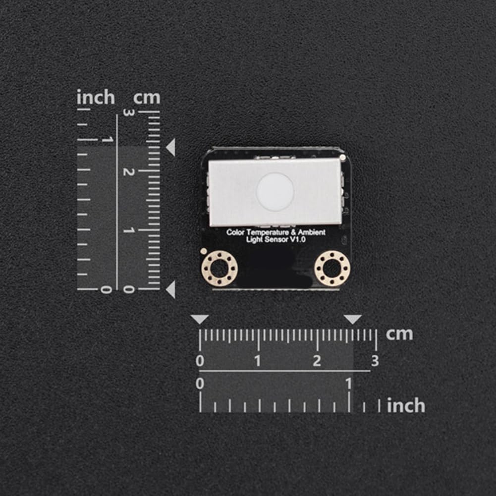 Sensor compacto de temperatura de color e iluminación para