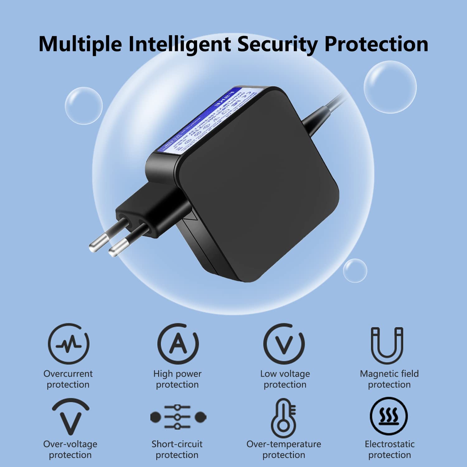 FSKE 45W 20V 2.25A Cargador Para Portátil Lenovo Ideapad 100S S145 330