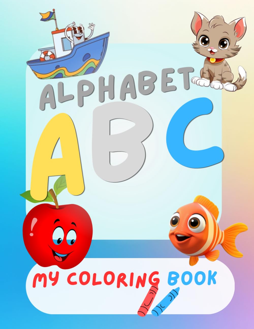 Alphabet Abc my coloring book