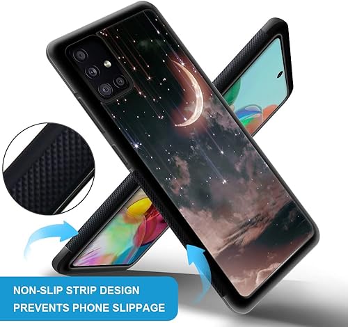 Miniatura 4 de Funda compatible con Samsung Galaxy A03S 4G, antideslizante, de poliuretano termoplástico suave, a prueba de golpes, compatible con Samsung Galaxy