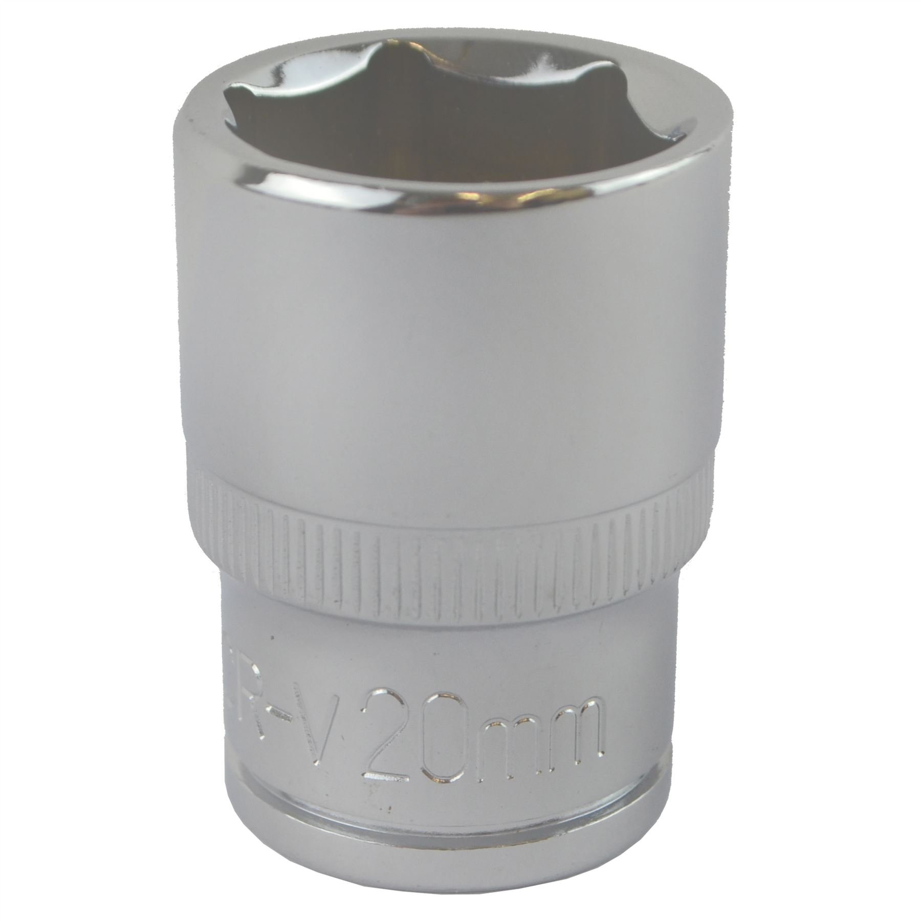 Ab Tools 20Mm 1/2" Drive Shallow Metric Socket Single Hex / 6 Sided Bergen