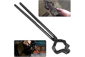 Bonbo Blacksmith Tongs for Refined Knife Making and Forging