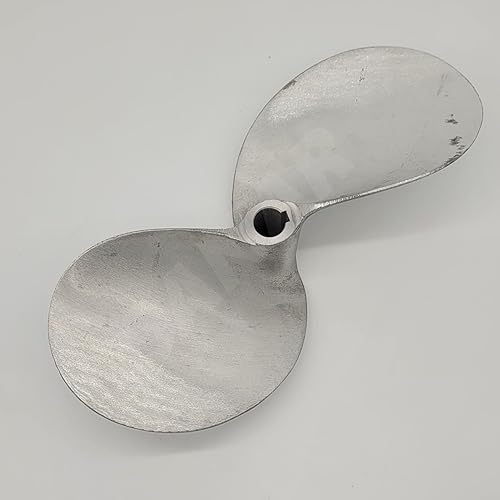 Miniatura 10 de SANAR Aluminum Propeller for Longtail Mud Motor Long Tail Boat - Keyed Tapered Shaft