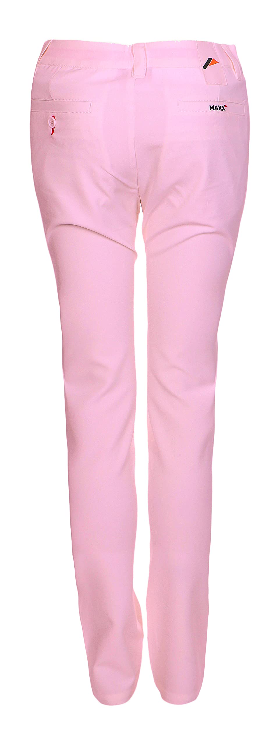 Maxx 152 - Pantaloni da golf da ragazza, con cintura regolabile, colore: rosso