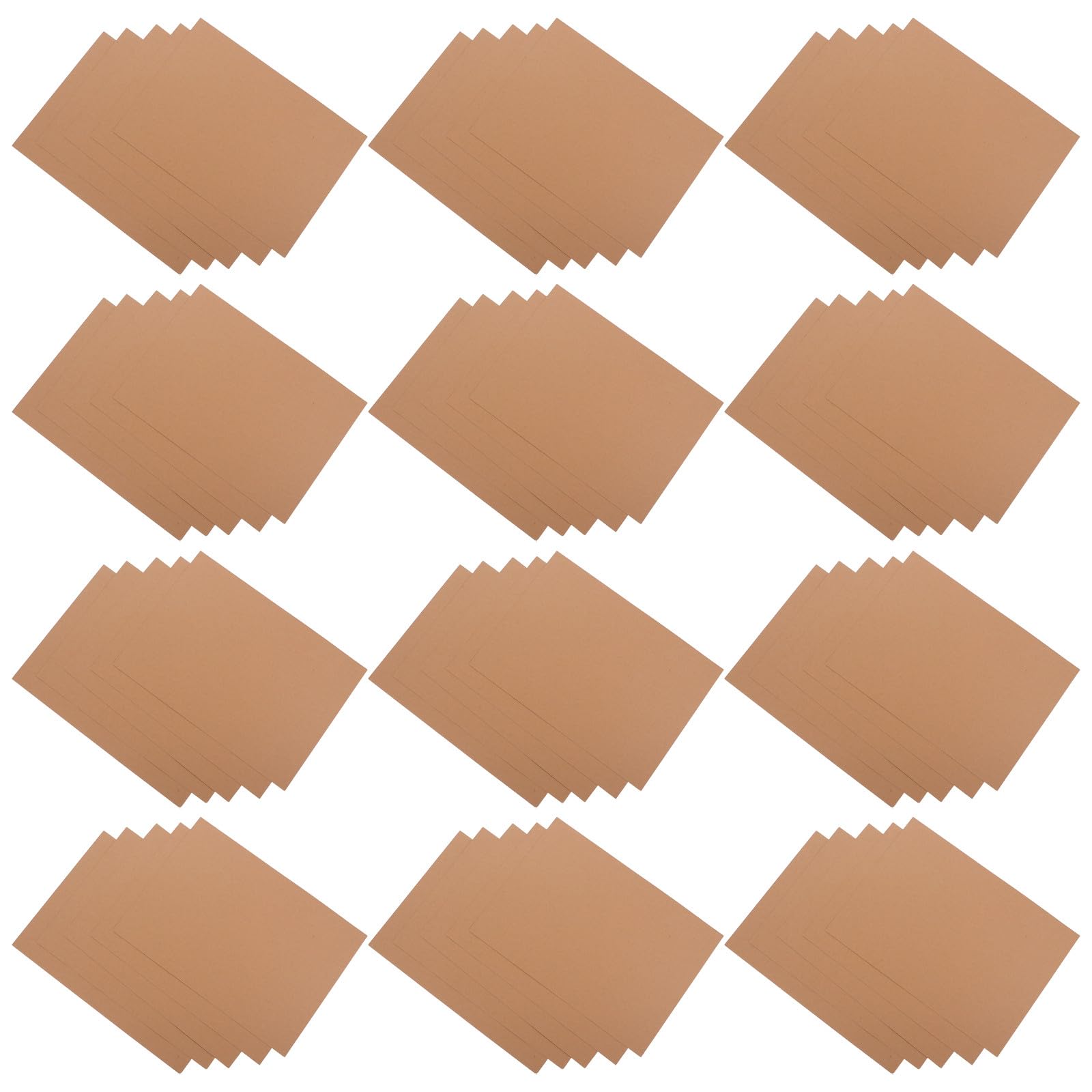 HOODANCOS 120 Blatt A4 Blanko Kraftpapier Karton Packung in Khaki für Scrapbooking und Heimkunst Reißfest und Curlingbeständig mit Multi Stift Kompatibilität