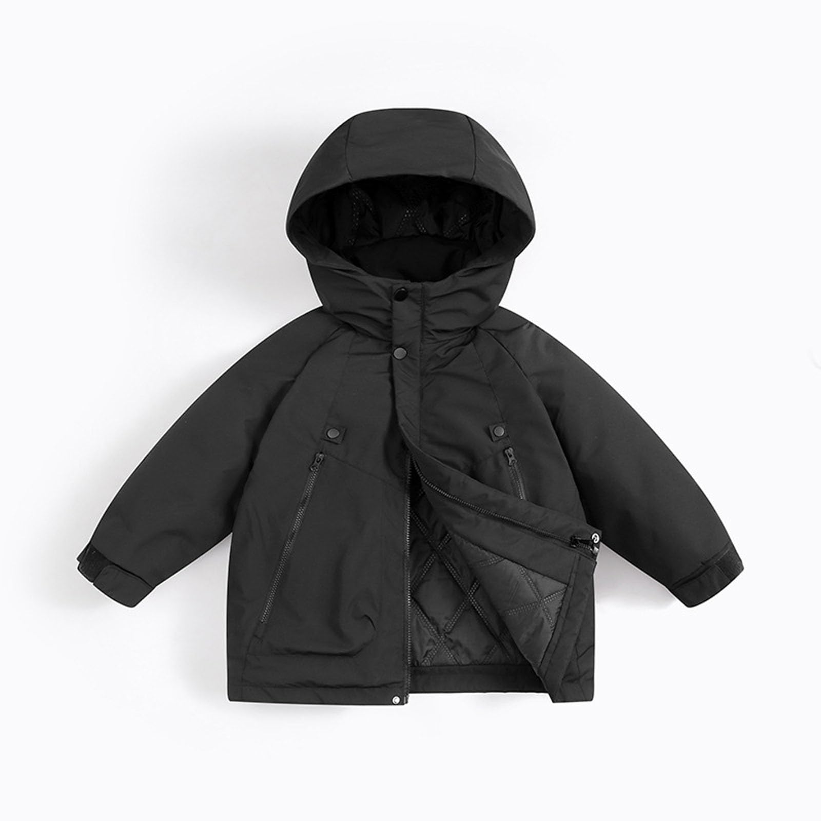 Doudoune 14 Ans Manteau Ado Veste Hiver Enfant Jaketa Homme Duvet Noir 8 16 Blouson Blousons Garçon Chauffante 6 12 Sport Garcon