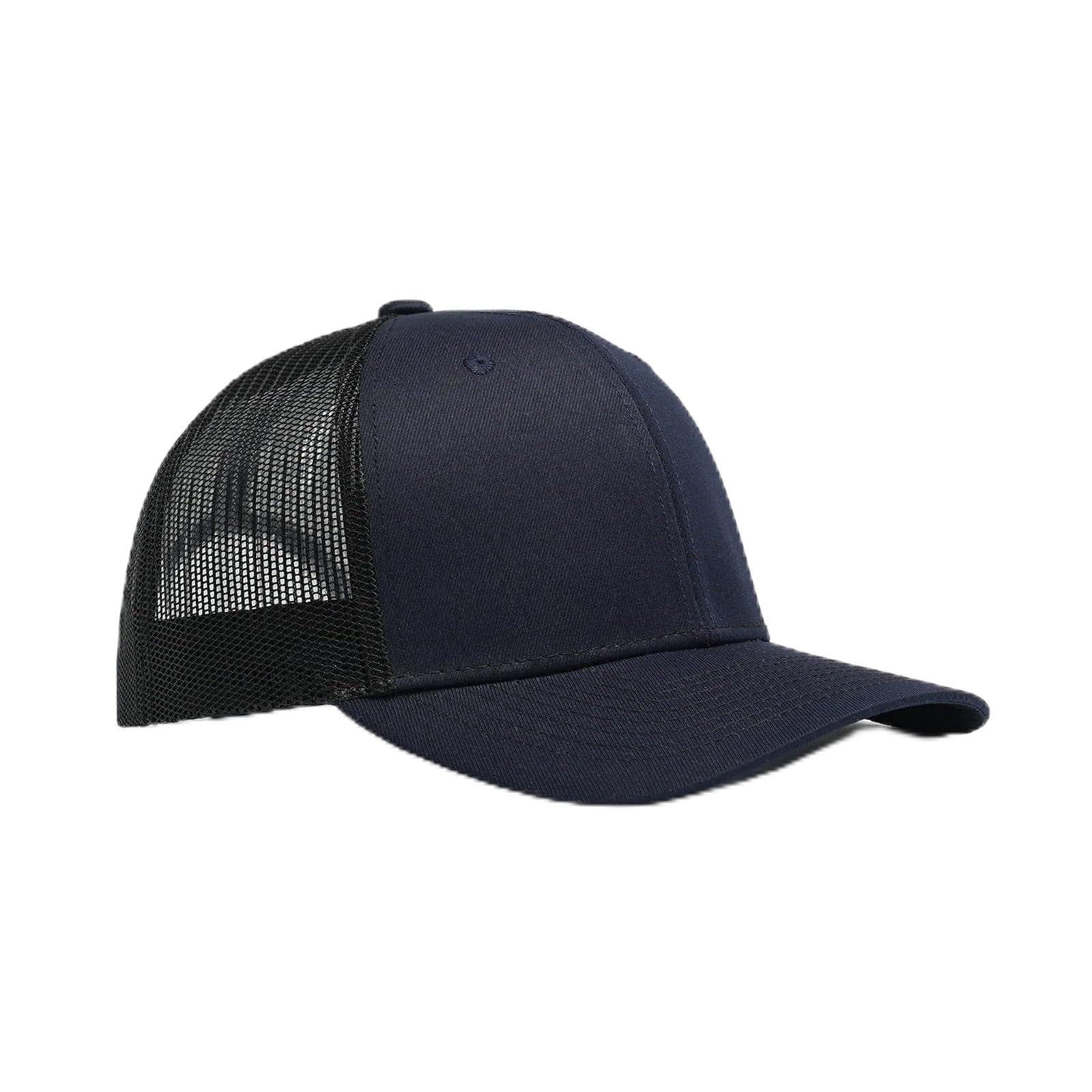 Gorra plana lisa Richardson 112 con acabados limpios y costuras resistentes 5