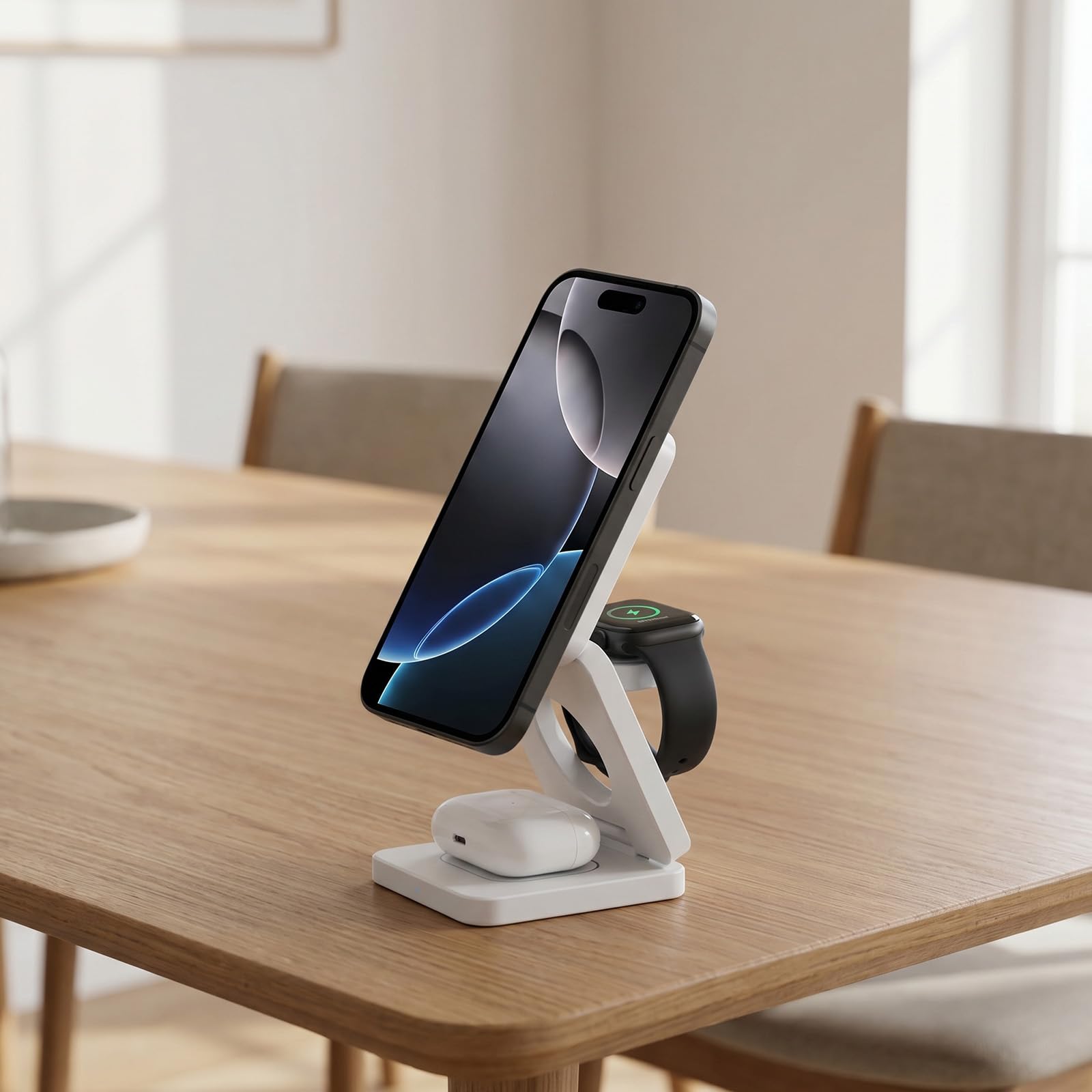 Caricatore a induzione magnetica 25 W, supporto di ricarica wireless veloce