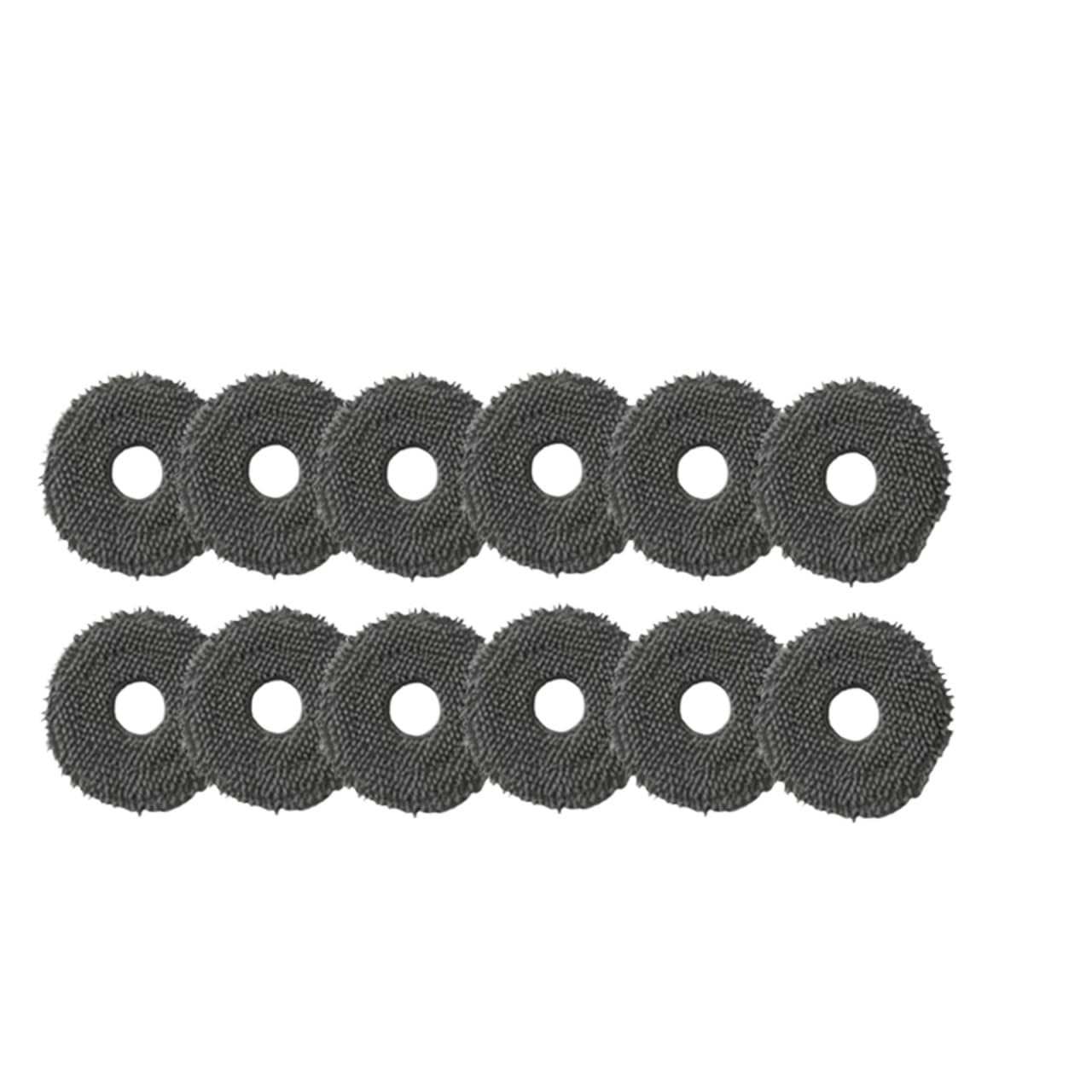 SLAQEYDJS Mop Cloth Replacement Accessories, Compatible With Roomba Plus 405 505 Combo Robot Vacuum Cleaner(12pcs)