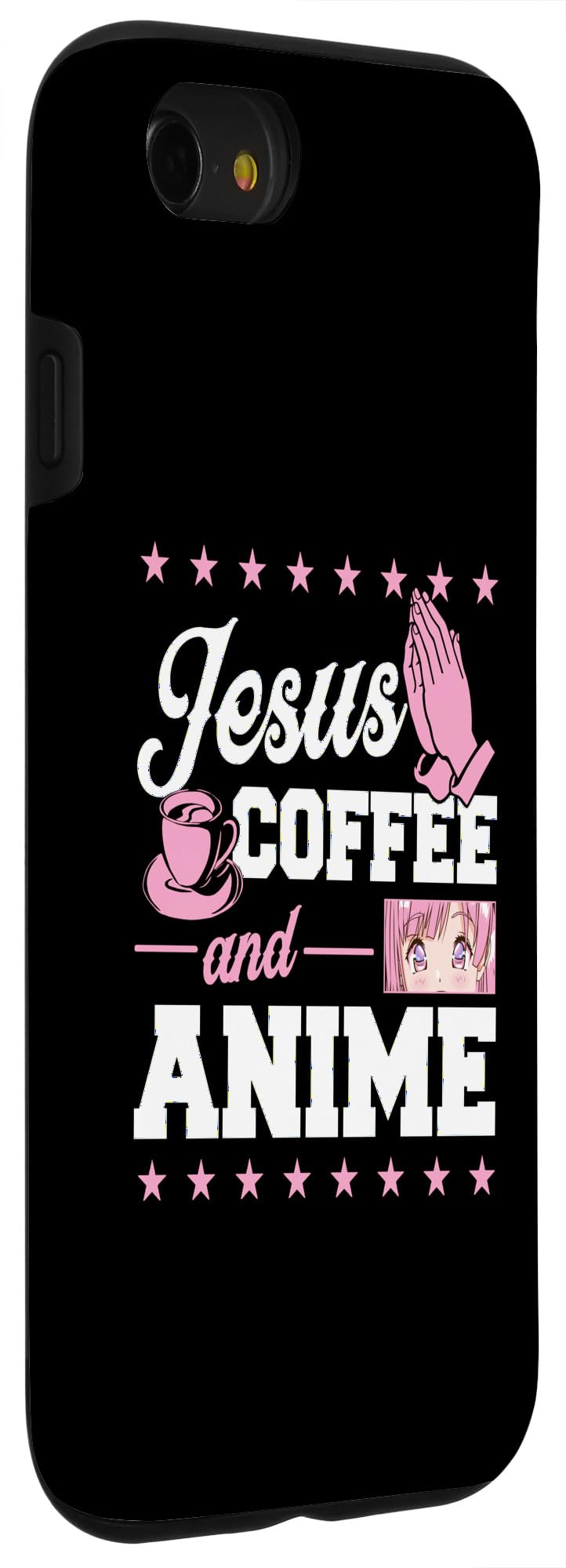 iPhone SE (2020) / 7 / 8 Jesus Coffee And Anime Case - Image 3
