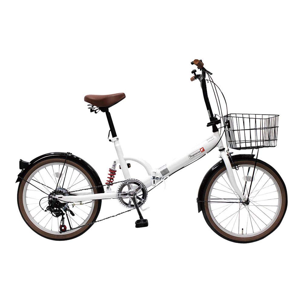 Amazon | トップワン(TOP ONE) 20インチ折畳み自転車 シマノ外装6段