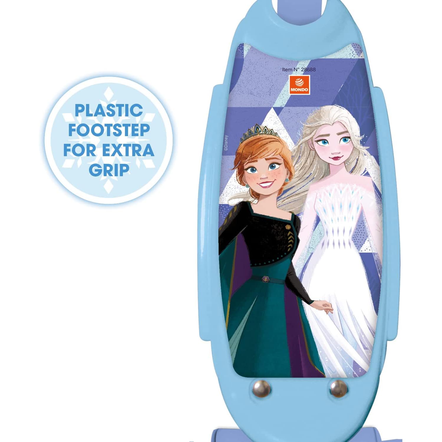 Mondo Toys - FROZEN DISNEY MY FIRST SCOOTER Monopattino Baby 3 ruote per bambini da 2 anni