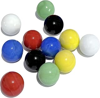 Glass Marbles - 6 Colors