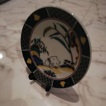 お値下げしました、九谷焼　人物・扇・踊り盃小 お値下げしました、九谷焼 人物・扇・踊り盃小 お値下げしました