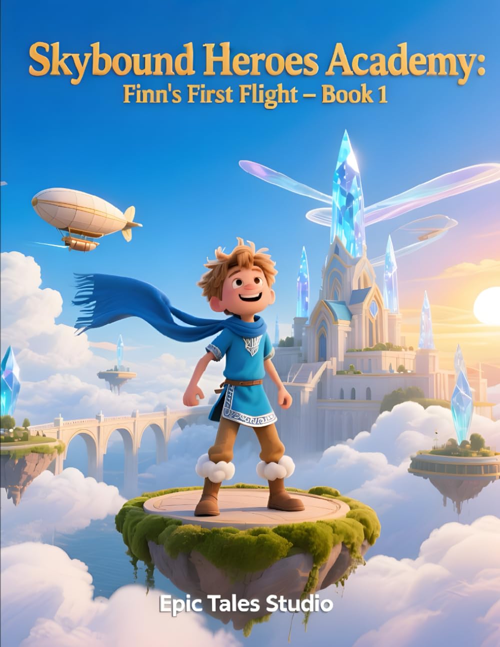 Skybound Heroes Academy: Finn’s First Flight – Book 1: Magical Flying Adventure About Courage, Confidence, and First Big Dreams